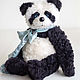 Тедди панда из мохера. Мишки Тедди. Teddy by Olga Prokudina. Ярмарка Мастеров.  Фото №6
