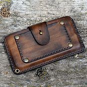 Сумки и аксессуары handmade. Livemaster - original item Men`s vintage case for iphone 6s. Handmade.