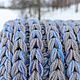 Заказать Снуд мужской женский  чистошерстяной "Рок-н-ролл". IRINA GRUDKINA Handmade Knitwear. Ярмарка Мастеров. . Снуды Фото №3