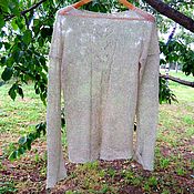 Одежда handmade. Livemaster - original item Tunic natural linen. Handmade.