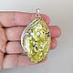 pendant made of lizardite. Pendant. Stones Gems from Siberia. Online shopping on My Livemaster.  Фото №2