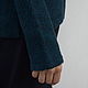 The blue knitted wool jacket/cardigan 'Petrel''. Cardigans. SolarisArtis. My Livemaster. Фото №5