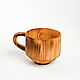 Order Wooden large cedar mug for drinks 400 ml. C73. ART OF SIBERIA. Livemaster. . Water Glasses Фото №3