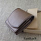 Wallet mens brown. Wallets. YanKorS leather. Online shopping on My Livemaster.  Фото №2