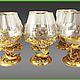 Cognac gift set for birthday z10538, Wedding glasses, Chrysostom,  Фото №1