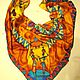 Batik scarf 'Desert',a silk handkerchief batik, collection of 'Africa'. Shawls. OlgaPastukhovaArt. My Livemaster. Фото №4
