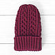 Extra-long knitted cap 'Assol'. Caps. marishino. Online shopping on My Livemaster.  Фото №2