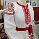 Заказать  ПЛАТЬЕ- РУБАХА "ВЕЛЕНГА". Мастерская Русской Одежды. Ярмарка Мастеров. . Платья Фото №3