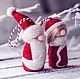 Елочные игрушки. Дед мороз и снегурочка, Дед Мороз и Снегурочка, Санкт-Петербург,  Фото №1