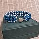 Браслет из граненных бусин и бисера. Браслет из бусин. GMjewelry. Ярмарка Мастеров.  Фото №6