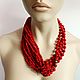 Necklace of red coral. Necklace. Magical Beauty Gems. My Livemaster. Фото №5