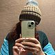 Заказать Шапка ручной работы 100% мериносовая шерсть. marivladikniting. Ярмарка Мастеров. . Шапки Фото №3