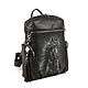 Order Women's backpack ' Black Frieze'. Pelle Volare. Livemaster. . Backpacks Фото №3