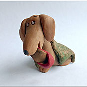 Для дома и интерьера handmade. Livemaster - original item A second Shoe? Ceramics. Figurines of dogs. The year of the DOG.. Handmade.