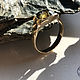 Золотое кольцо с необработанным Желтым Сапфиром (4,04ct) 585 золото. Кольца. Ведические кольца драгоценные камни (bauroom). Ярмарка Мастеров.  Фото №4