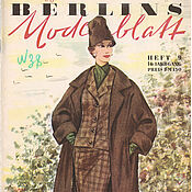 Винтаж handmade. Livemaster - original item Berlins Modenblatt Fashion Magazine - 9 1960 (September). Handmade.