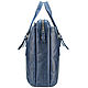 Order Leather business bag 'Franklin' (blue crazy). Russian leather Guild. Livemaster. . Men\'s bag Фото №3