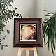 Oil painting 37*37 cm, 'Danae' Gustav Klimt. copy. Pictures. White swan. My Livemaster. Фото №4