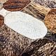  ковёр ручной работы из шкур коровы (Эксклюзив). Ковры для дома. Luxury Patchwork. Ярмарка Мастеров.  Фото №5