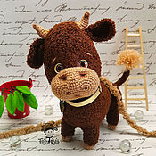 Куклы и игрушки handmade. Livemaster - original item Soft toys: Bull Esena. Handmade.