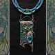 "Art-Nouveau Turquoise Grace" кулон, Комплекты украшений, Липецк,  Фото №1