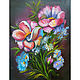 Mallow flowers painting 'Spring Fantasy', Pictures, Rostov-on-Don,  Фото №1