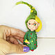 Christmas elf. Fairy Tree. New year gift. Miniature figurines. Ekaterina Bondarenko. Online shopping on My Livemaster.  Фото №2
