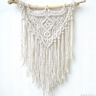 Картины и панно ручной работы. Ярмарка Мастеров - ручная работа Бохо шик макраме панно. Handmade.