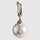 Order Earrings with big pearl. Mala by Jemma. Livemaster. . Earrings Фото №3