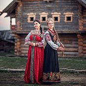 Русский стиль handmade. Livemaster - original item The kosnica Russian folk. Handmade.