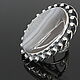 Ring White Agate 925 Sterling Silver HC0028. Rings. Sunny Silver. My Livemaster. Фото №5
