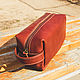 Leather toiletry bag, Travel bags, Volzhsky,  Фото №1