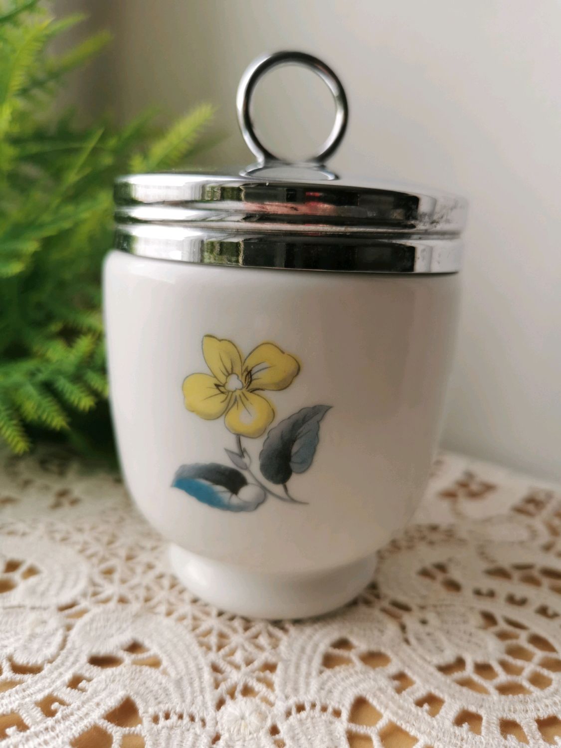 Винтаж: Кодлер (coddler) на одно яйцо «Woodland» (Вудланд), Англия ...