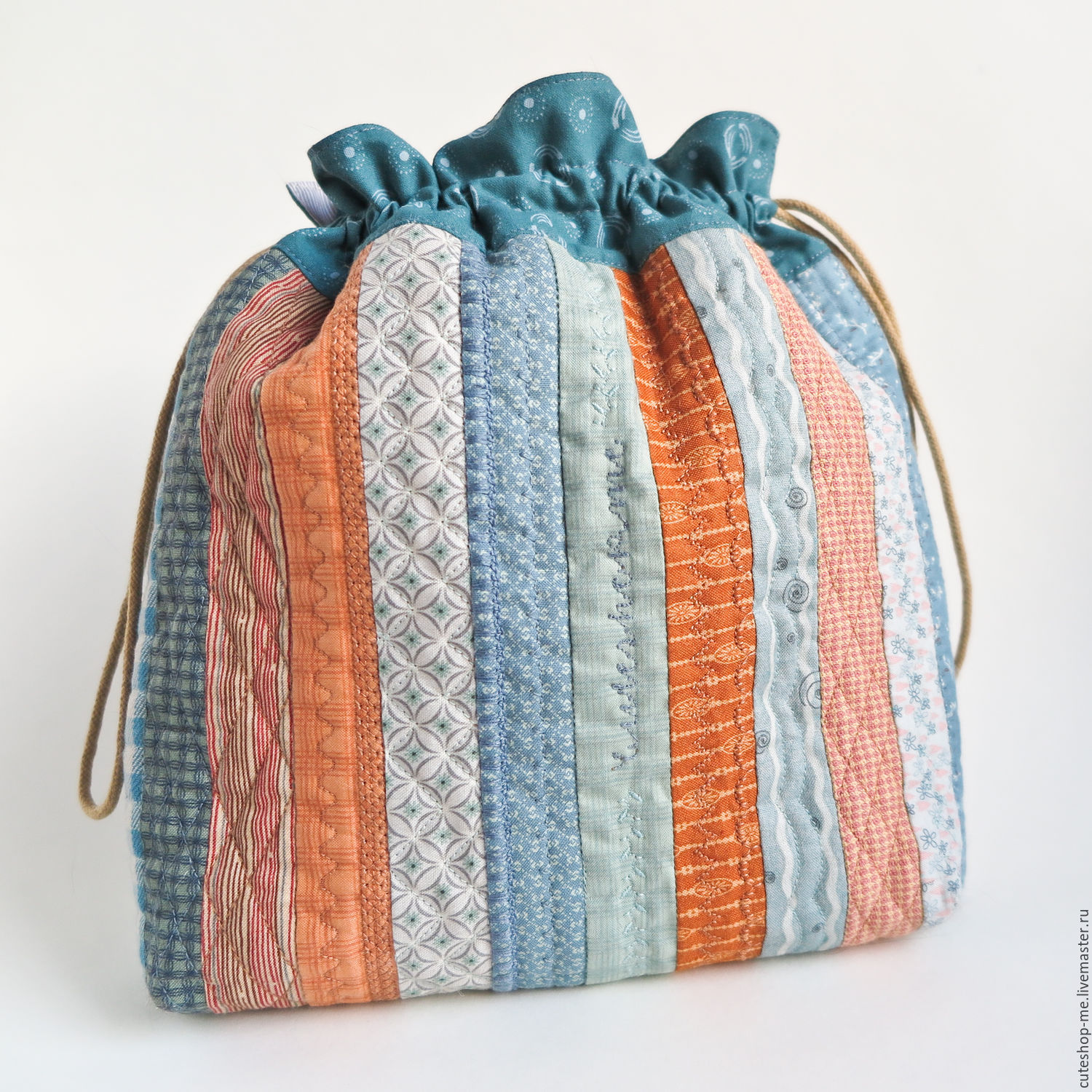 Textile bag for personal items. Quilt, Beauticians, Moscow,  Фото №1