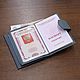 Портмоне для автодокументов 3в1. Портмоне. Leather Collection. Ярмарка Мастеров.  Фото №4