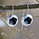 Lunar Eclipse earrings (925 silver). Earrings. dikoobraz. My Livemaster. Фото №5