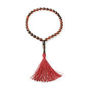 Украшения handmade. Livemaster - original item Amber rosary 33 beads-olive 40 cm cherry (8h11mm). Handmade.