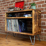 Для дома и интерьера handmade. Livemaster - original item Storage 4 - TV console and vinyl records. Handmade.
