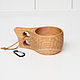 Wooden Mug Kuksa. Mug made of solid wood 200 ml. Art.26037. Mugs and cups. SiberianBirchBark (lukoshko70). My Livemaster. Фото №6