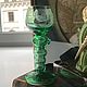 Винтаж: Старинный ремер из зеленого стекла. Австрия. Стаканы винтажные. AntiqueBird. Ярмарка Мастеров.  Фото №6
