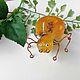 Amber Ant made of natural amber figurine souvenir. Figurines. BalticAmberJewelryRu Tatyana. Online shopping on My Livemaster.  Фото №2