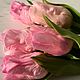 Букет "Весенние оттенки" из холодного фарфора. Композиции. FlowerKseni - Ксения Изотова. Ярмарка Мастеров.  Фото №6