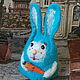 Зайчик с морковкой, Войлочная игрушка, Хабаровск,  Фото №1