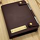 Diary in leather cover. Name souvenirs. ArtGrav gifts engraved. Online shopping on My Livemaster.  Фото №2