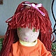 Вальдорфская кукла `Заплетайка`. Зеленоглазая очаровашка Мелинда.