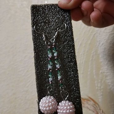 Украшения ручной работы. Ярмарка Мастеров - ручная работа Серьги. Handmade.