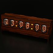 Для дома и интерьера handmade. Livemaster - original item Lamp table clock 