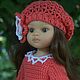 Set of clothes for Paola Reina doll 'Little Red Riding Hood'. Clothes for dolls. DominikaSamara. My Livemaster. Фото №4