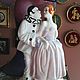 Винтаж: Антикварная статуэтка Pierrot et Colombine фарфор Арт деко Франция. Статуэтки винтажные. Антиквариат и винтаж из Франции. Интернет-магазин Ярмарка Мастеров.  Фото №2
