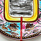 "Китайский стиль" набор тарелок на стену - ручная роспись. Тарелки. Декоративные тарелки Тани Шест. Интернет-магазин Ярмарка Мастеров.  Фото №2